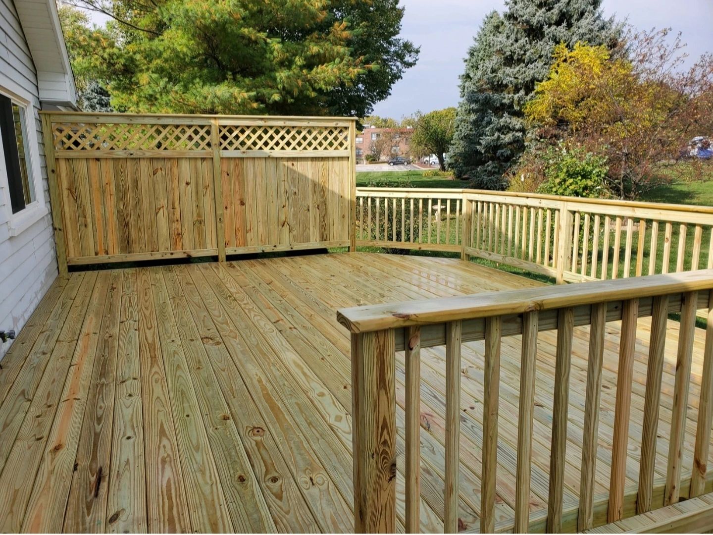 Wood is the original and traditional material used for decks, and many professionals prefer it for i