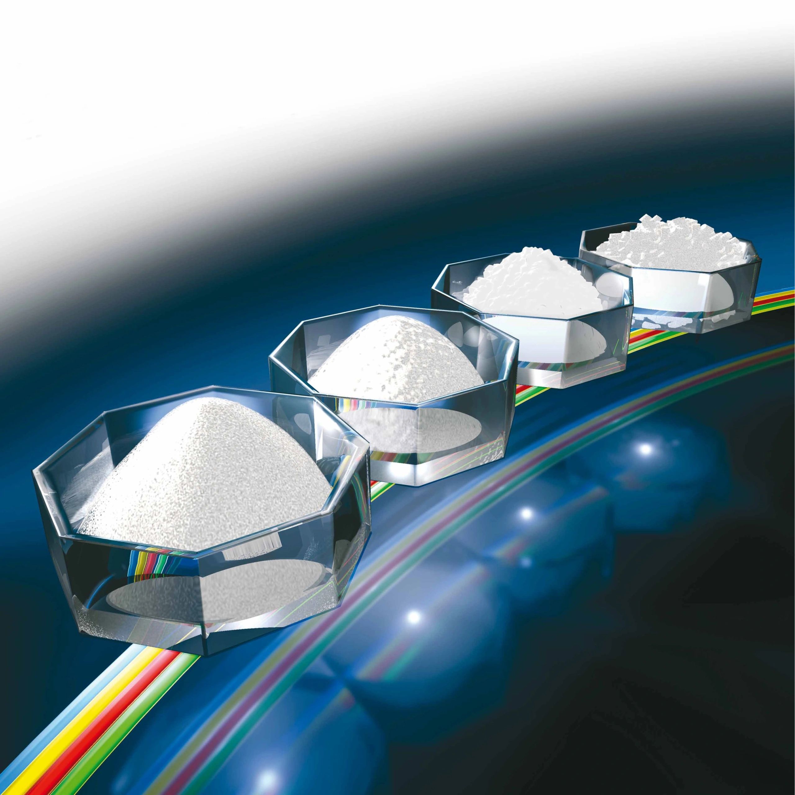 Hotmelt Powder Samples