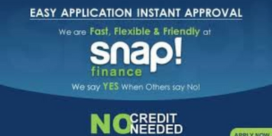 Are you credit-challenged and need help? We have partnered with SNAP Finance to help you.