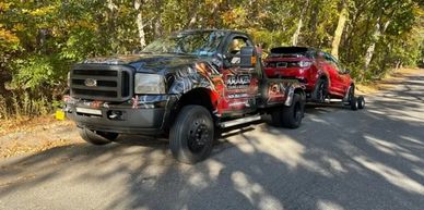 We tow heavy-duty vehicles, specialty cars, heavy equipment, & vehicle recovery.  