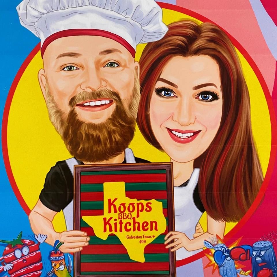 Koop's BBQ Kitchen Logo