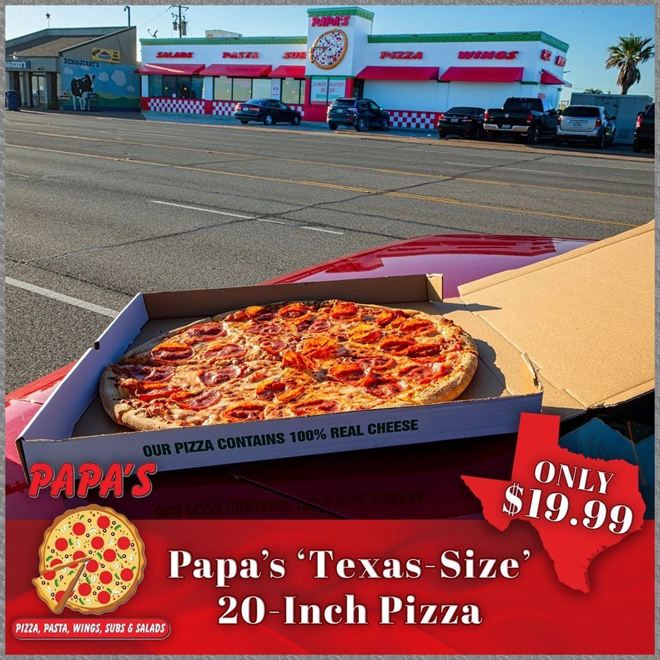 Papa's Pizza  Galveston TX