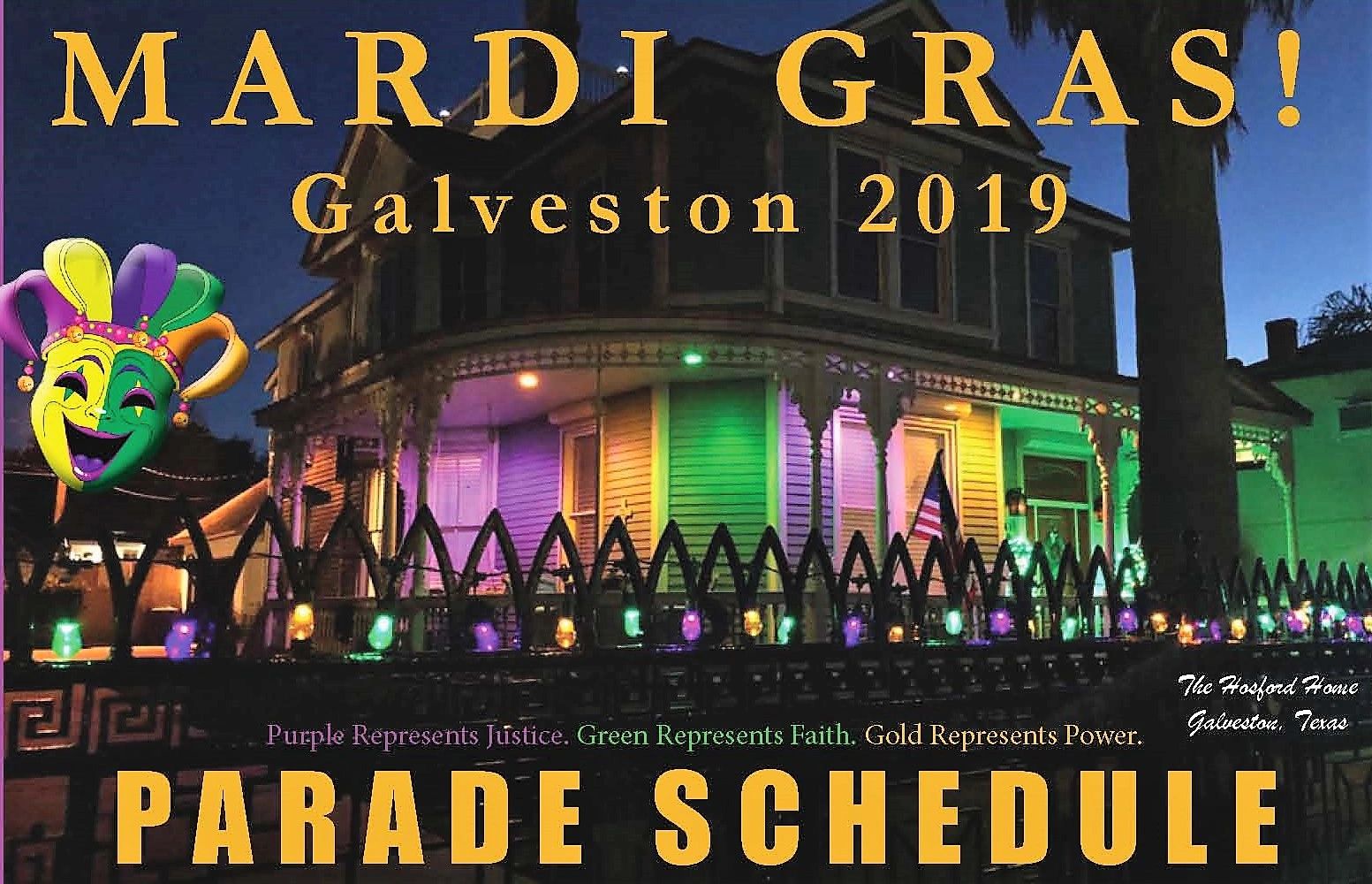 Galveston Mardi Gras 2022 Parade Schedule