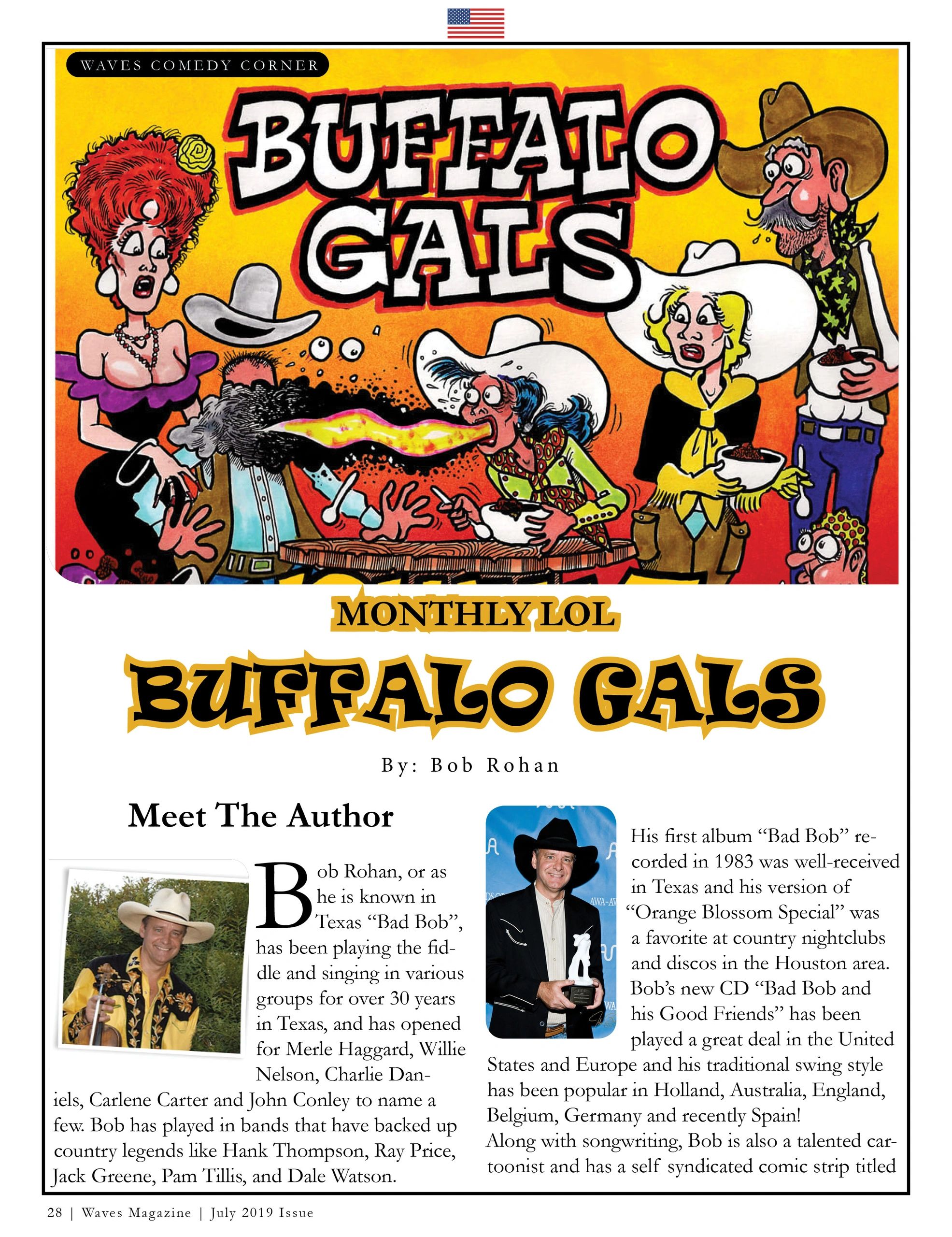 Buffalo Gals | Bob Rohan's Monthly LOL