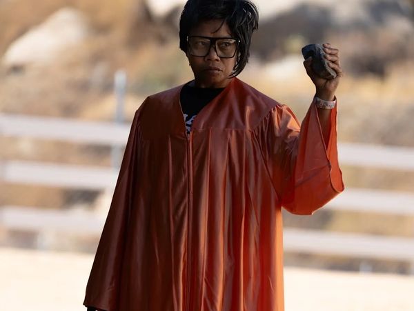 Sista Clark at a photo shoot