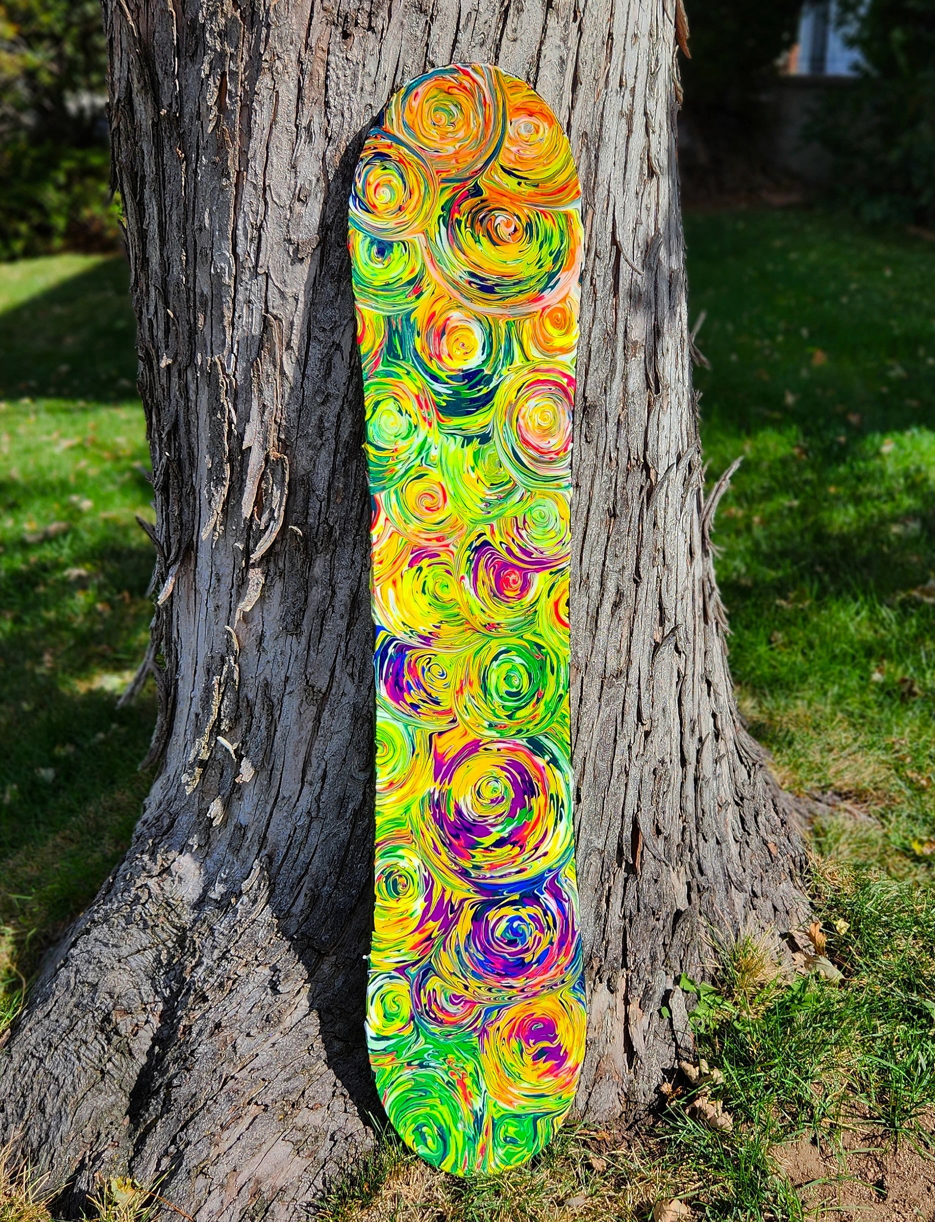 Abstract Art Snowboard 