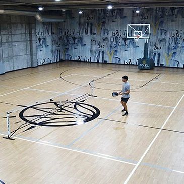 Snapsports commercial indoor basketball court