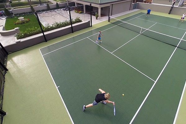 SnapSports home Tennis court
