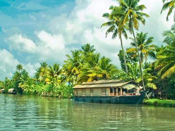 Kerala, a state on India's tropical Malabar Coast, has nearly 600km of Arabian Sea shoreline. 