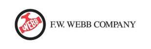 Logo of F.W. Webb Company with a distinctive red and black design.
