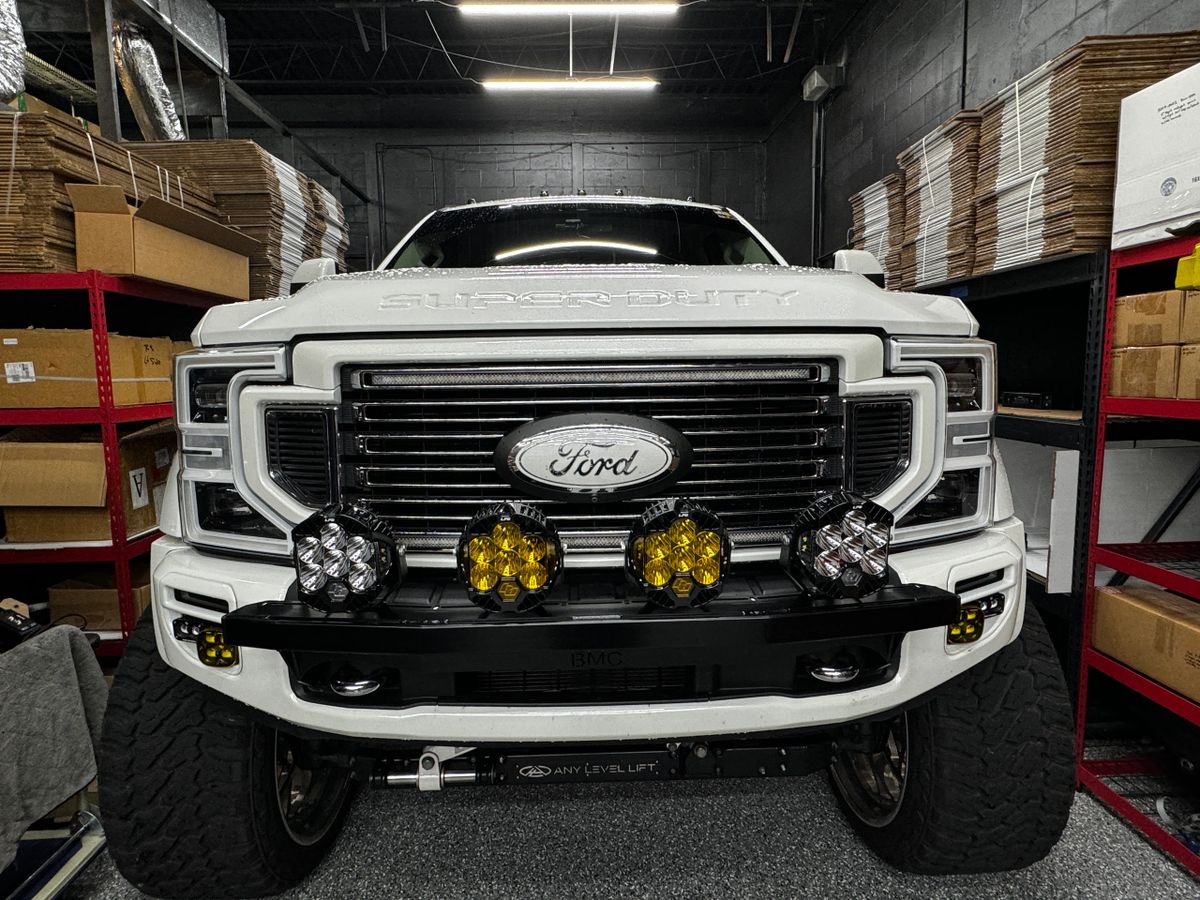 2017-2023 Ford Super Duty Front Light Bar- LIGHTS NOT INCLUDED