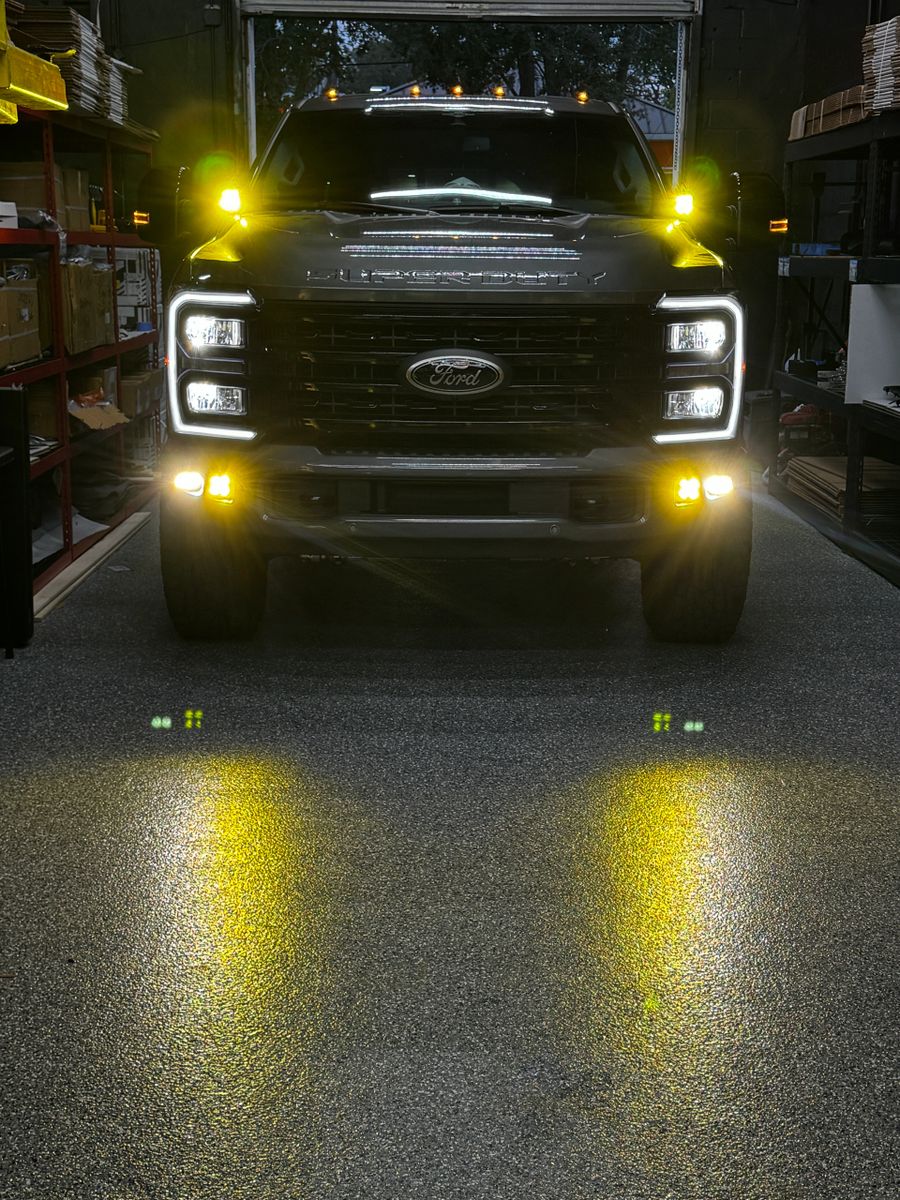20232024 Ford Super Duty Fog Light Kit