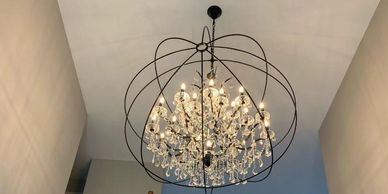 Light fixture install