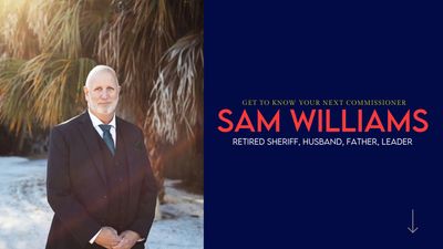 Sam Williams, retired sheriff and community leader.