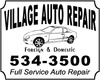 Village Auto Repair