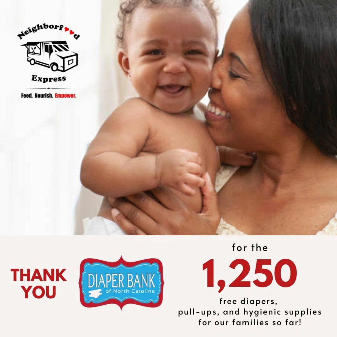 Thank You, Diaper Bank Of North Carolina!