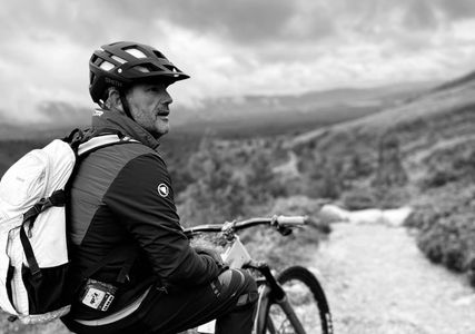 Daz Riding the trails in Scotland