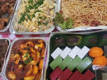 small catering buffet