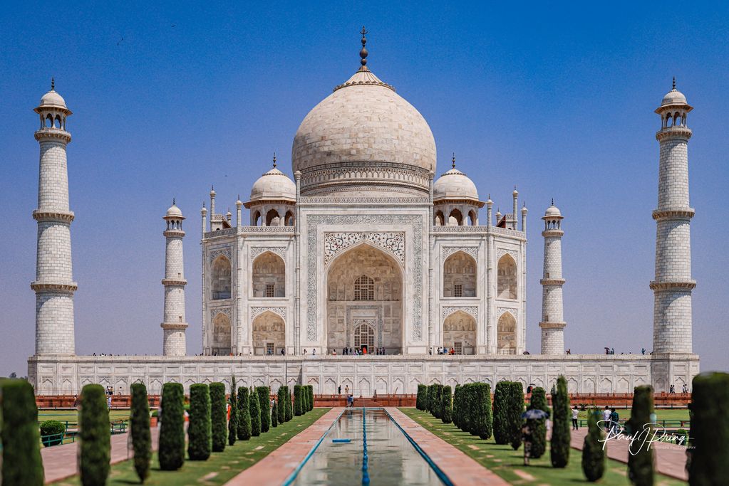 Taj mahal - Image taken from the Diana seat