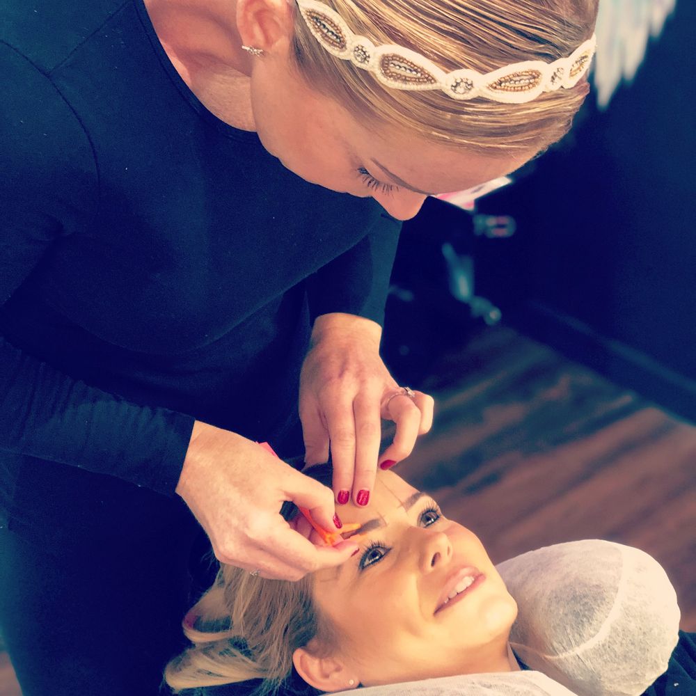 Mermaid Brows, Pismo Beach, Central Coast, California, Permanent Makeup, Microblading Eyebrows