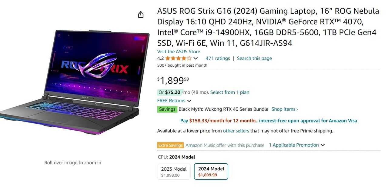 ASUS ROG Strix G16