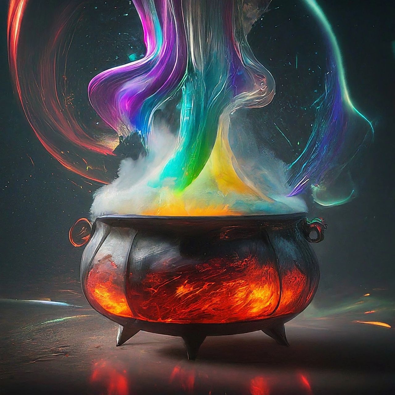 AI-generated image depicting magic AI-generated image depicting magic