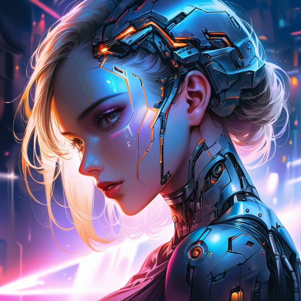 original image of cyborg original image of cyborg to represent the Fourth Industrial Revolution