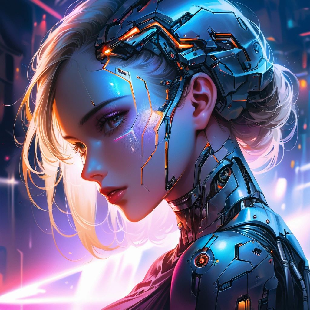 original image of cyborg to represent the Fourth Industrial Revolution