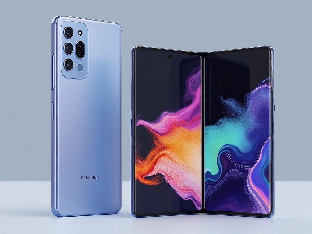 The Samsung S24 Ultra (left) and Galaxy Fold 6 (right) represent the pinnacle of smartphone technology in 2024.