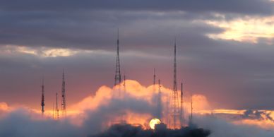 Commercial property with wireless infrastructure under telecom lease agreement.