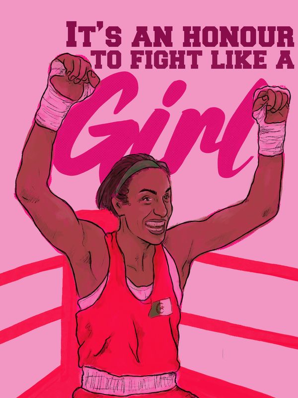 It's an honour to fight like a girl.