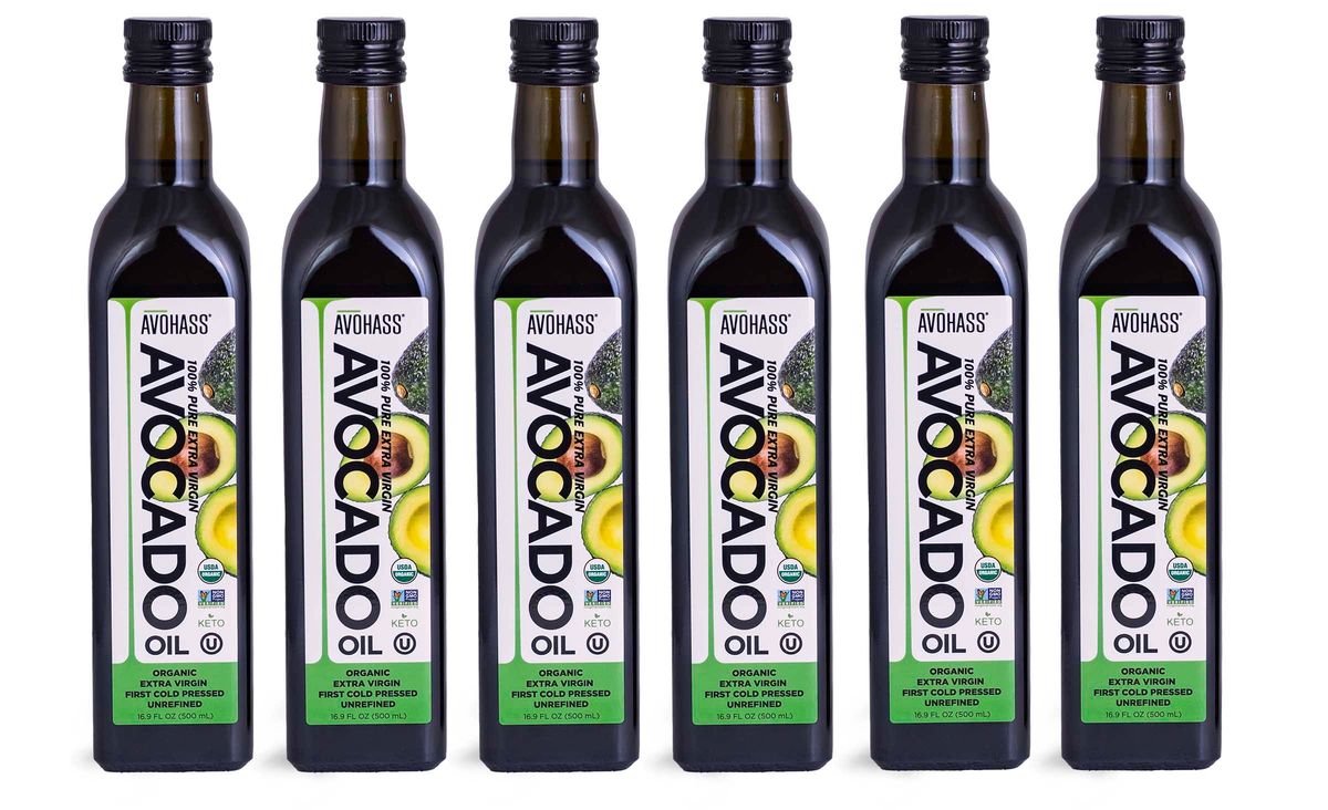 6 Bottle Case Avohass Mexico USDA Organic Certified Extra Virgin
