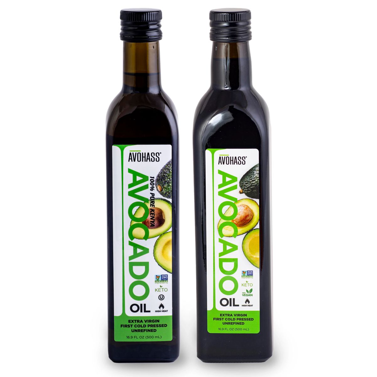 International 2 Pack Avohass Mexico Extra Virgin Avocado Oil & Kenya