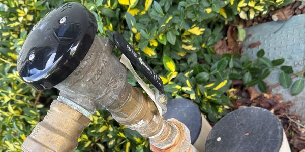 Commercial Back-flow repair for irrigation water efficiency