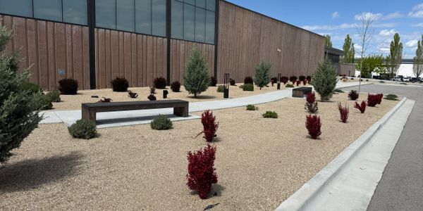 Landscaping for Commercial Property Maintenance. hardscape - xeriscape - 