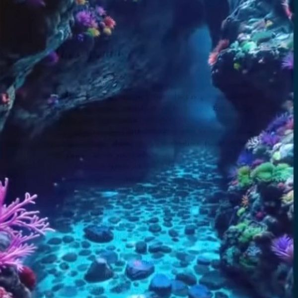 Mystical underwater leading to Aqualor