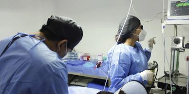 Salas de cirugia con equipamento completo y normas de esterilidad   garantizan el exito