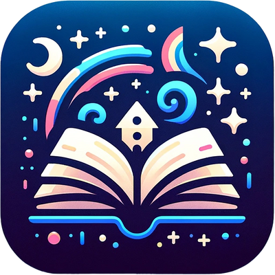 Storybook Magic AI childrens bedtime story generator app icon