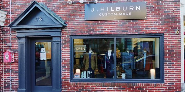 J. Hilburn Newburyport, MA Custom-made Menswear Stylist Studio