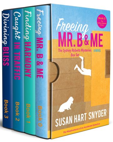 Box set of The Sydney Roberts Mysteries by Susan Hart Snyder.