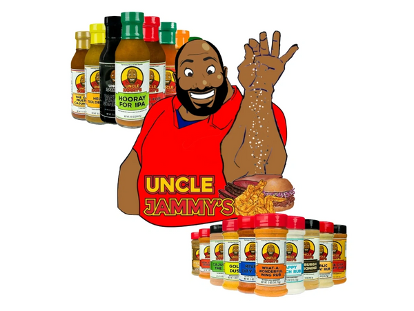 $12.50 (Per Unit) My Daddy Sauce Got D@mn And HustleMan Sweet Sauce –  HustleMan Bbq Daddy Sauce