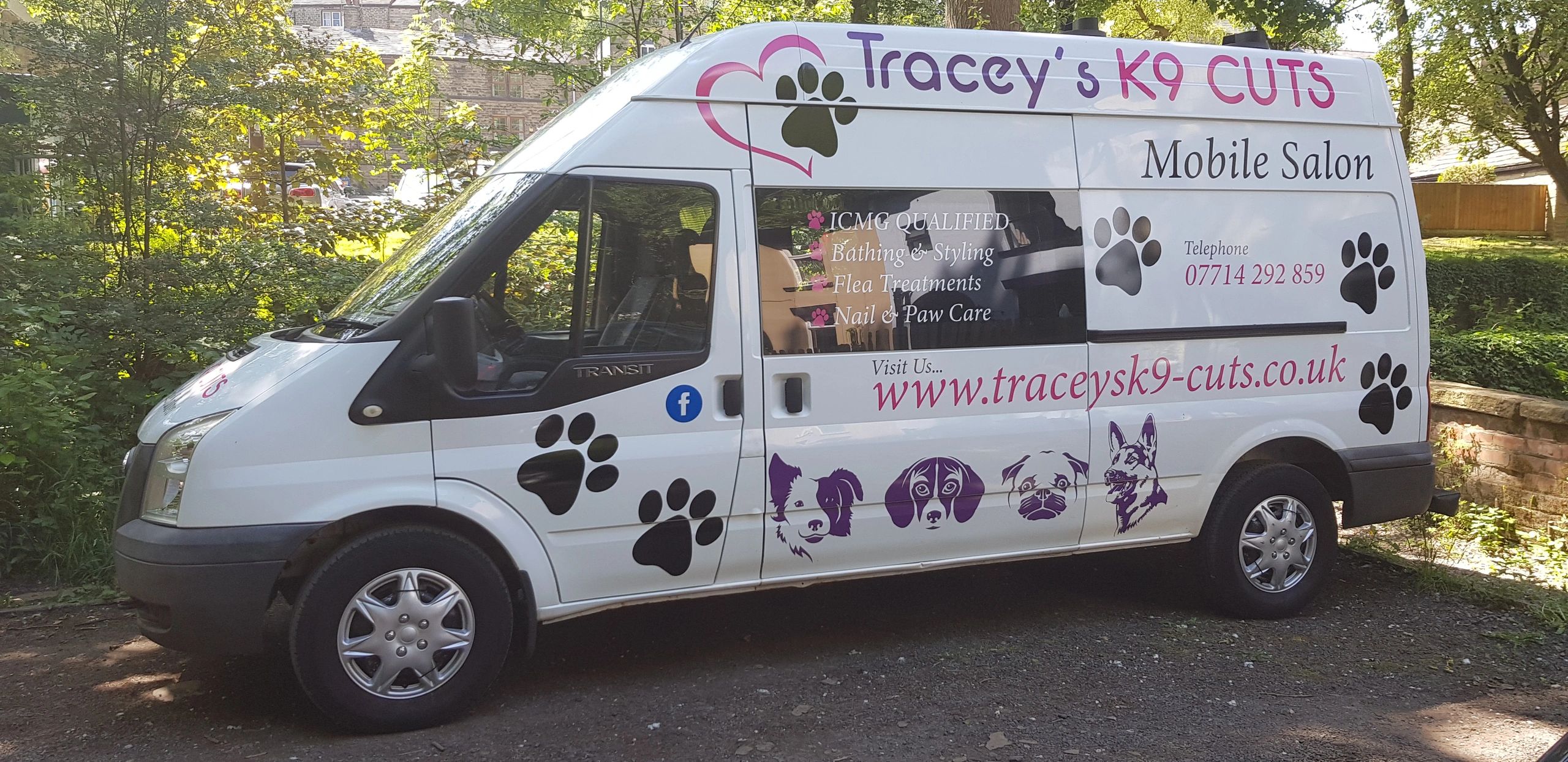 Tracy's mobile sales dog grooming