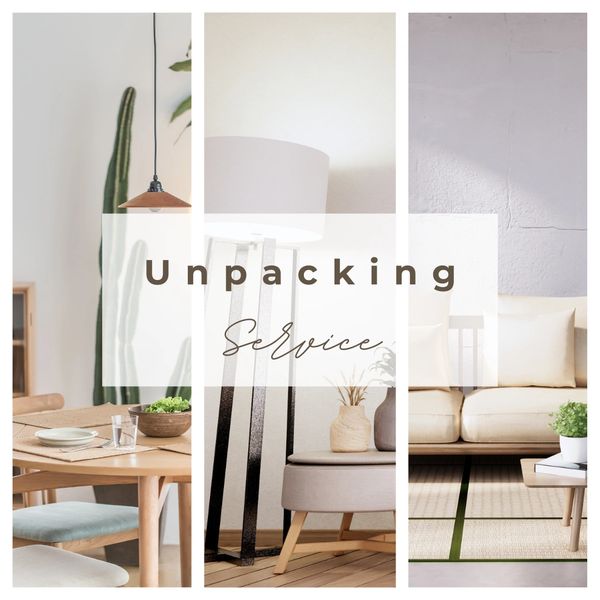 Unpack priority spaces like the kitchen or primary bedroom closet or the entire house!