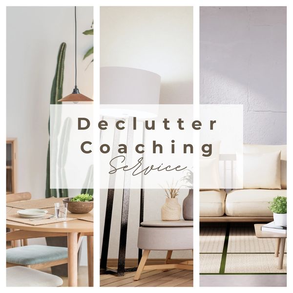 Declutter Coaching Service packages