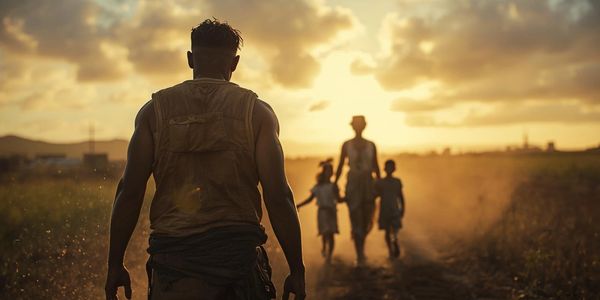 get up rising father come back family reunion powerfull