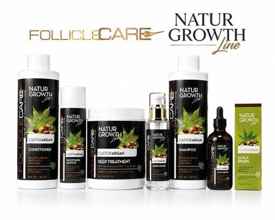 Castor Argan boosts circulation in the scalp, enhancing  follicles  health and thicker hair growth.