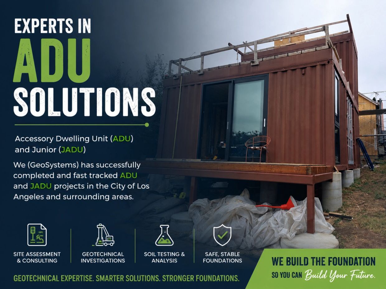 Experts in ADU solutions and foundation building in Los Angeles.