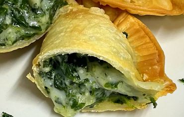 Spinach & Cheese Empanada