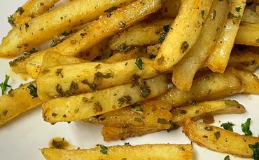 Papas Fritas con Chimichurri