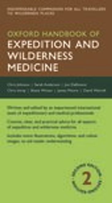 Cover of Oxford Handbook of Expedition and Wilderness Medicine, 2nd edition.